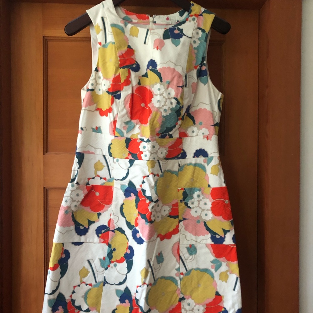 Boden Retro Pocket Dress, sz 10, EUC